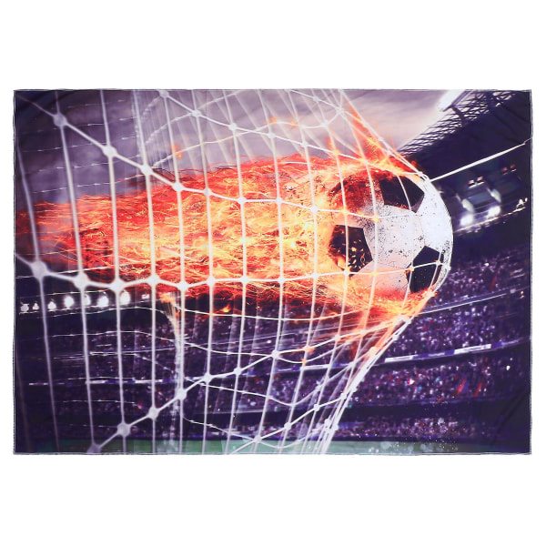 Spil fodbold Vægtæppe Sportsstil Hængende klud til boligindretning (150x100 cm)