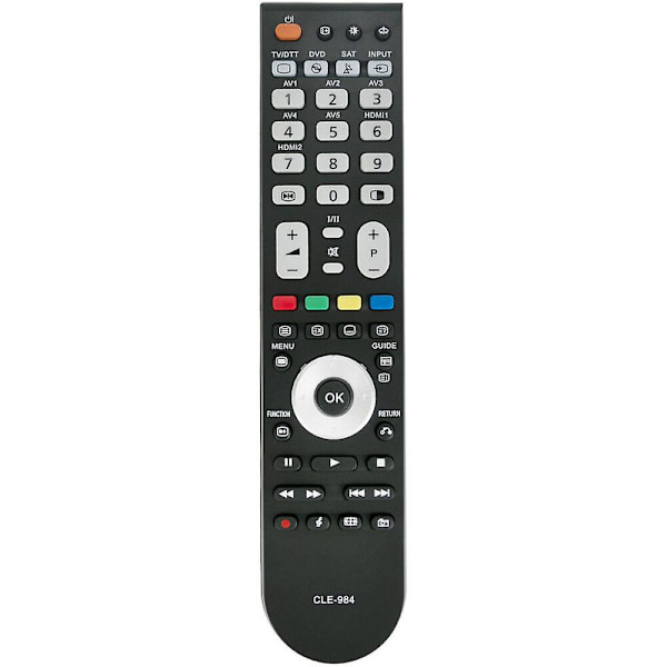 Cle-984 for Hitachi TV-fjernkontroll Cle-993 P50t01u P42h01au L42x01au P50h01au {DB}
