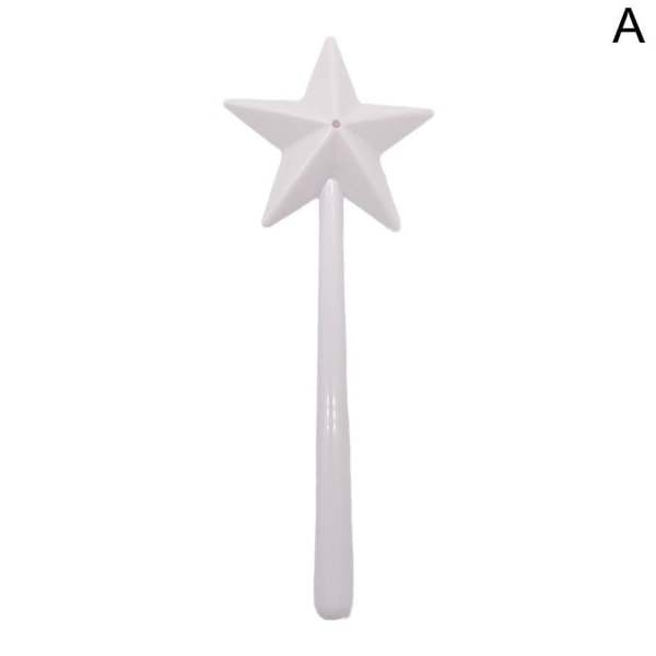 Magic Wand Salt- och pepparskakare Salt Krydddispenser Stick Sprinkler Pentagram Salt [dB} White