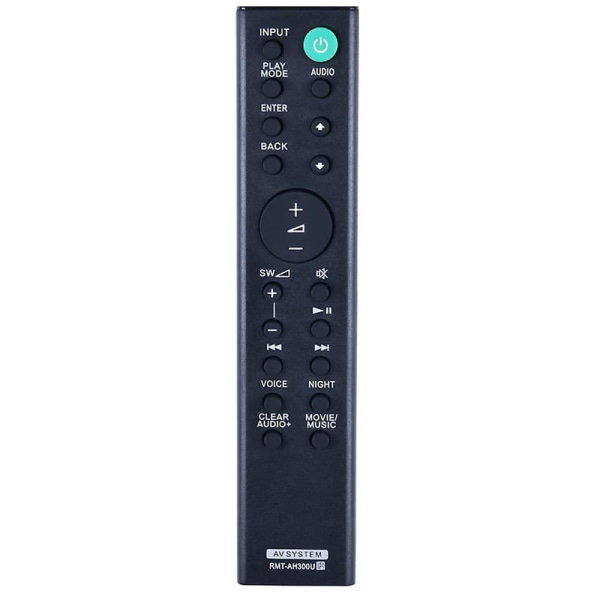 -AH300U Fjernkontroll for Soundbar HT-CT291 SA-CT290 SA-CT291 HT-CT290 HTCT290 [DB] Black