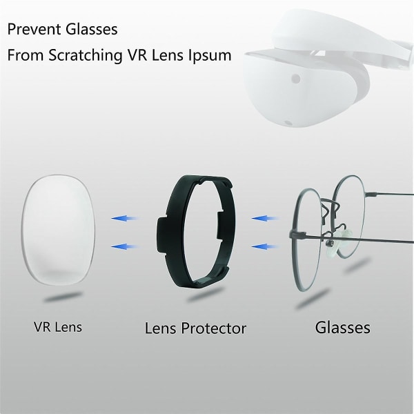 Til Ps Vr2 Myopia Lens Frame Quick Replacement Protection Vr Lens Protection Vr Accessories