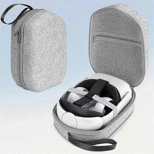 Hårt fodral för Oculus Quest 2 Basic/Elite VR Gaming Headset och Touch Controller-tillbehör [DB] One Size