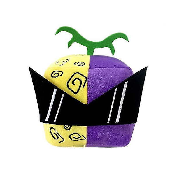 2024 Blox Fruits plysjleketøy, myk PP-bomullsplysjpute, 8 klemmende plysjdyr, gave til fans barn DB Soul
