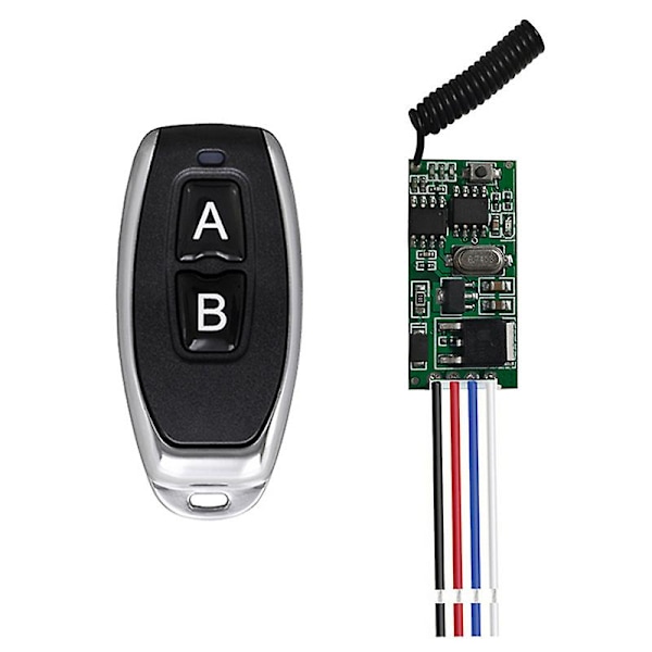 12v 24v Trådløs Fjernkontroll Relémottaker 3.6v Mikro Fjernkontrollbryter [DB] Multicolor A1