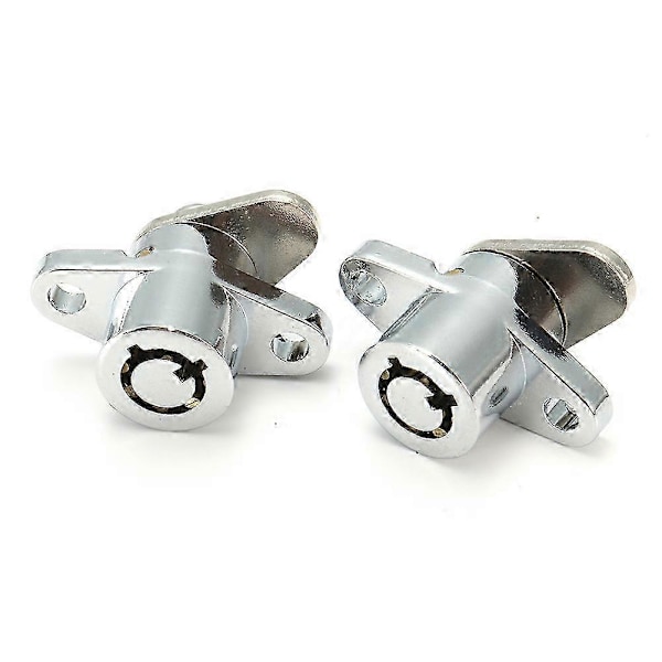 2x Hard Veskelås 3 Nøkler Sett For Touring Glide Road Ny db