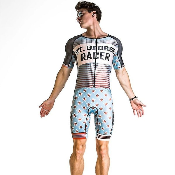 Elsker The Pain Triathlon cykeldragt i ét stykke Boilersuit (dp) [DB]