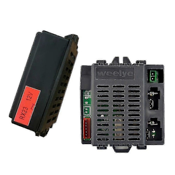 6V/12V RX23 RX18 For Wellye Barne Elektrisk Bil 2.4G Bluetooth Fjernkontroll Mottaker med Myk Start Funksjon Leke Kjøretøy [db] Wellye red rc