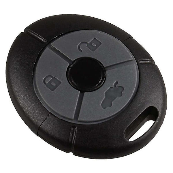 3 Gummi-Knapper Fjernbetjening Nøglehus Til Mg Rover 25 35 Zs Zr {Db) Black