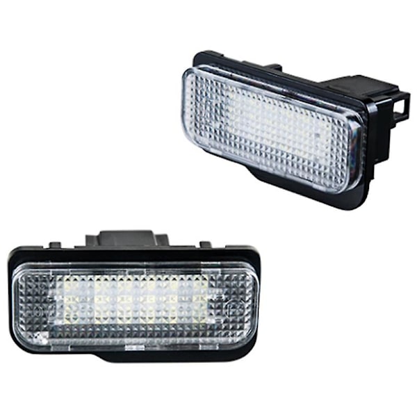 Bil LED Nummerplate Lys Nummerplate Lys For - W203 5d/w211/w219/r171 db transparent color  black