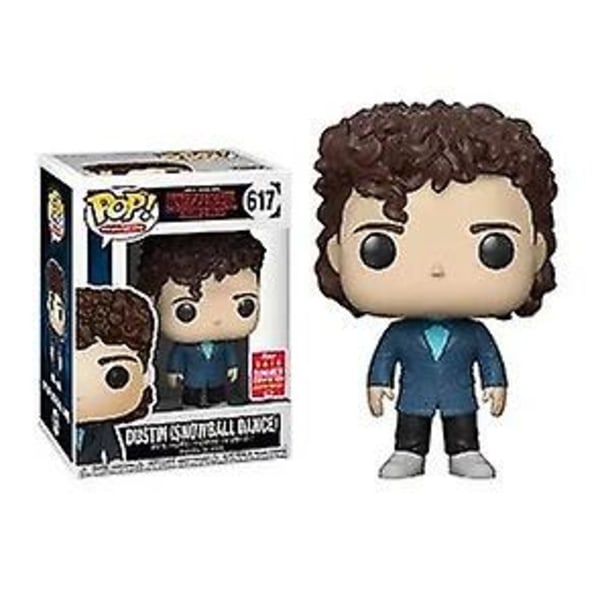 Stranger Things 593# 421# Eleven Demogorgon Hopper Jonathan Nancy Brenner Joyce Actionfigurer Samleobjekt Modell Db 428
