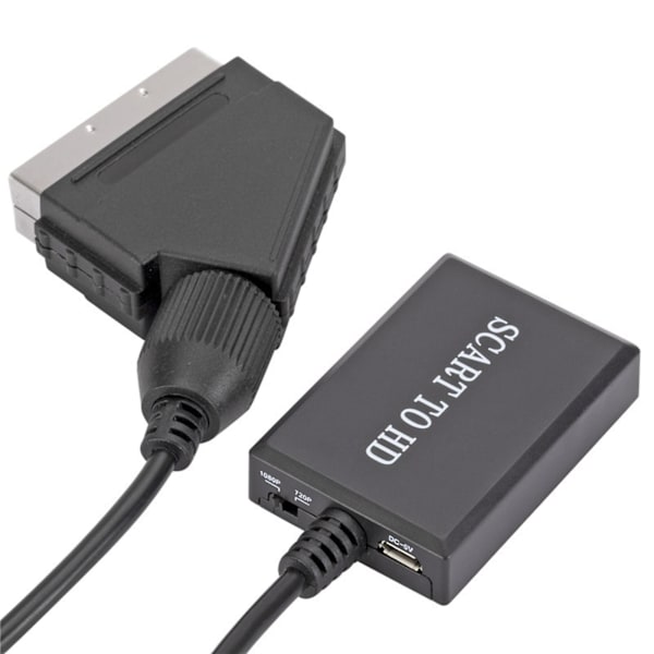 Hdmi til Scart-kabel Hdmi til Scart-adapter Hdmi til Scart-konverter Videoadapter