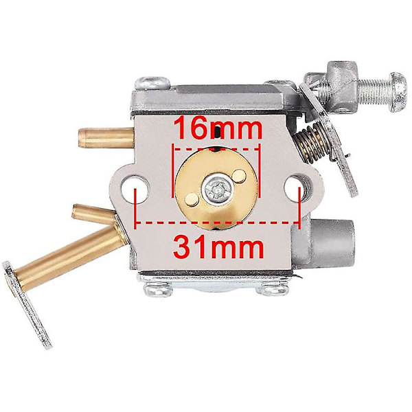 300981002 Karburator til Homelite 33Cc UT-10532 UT-10926 RY74003D Motorsav Kulbørste Udskiftning [DB]