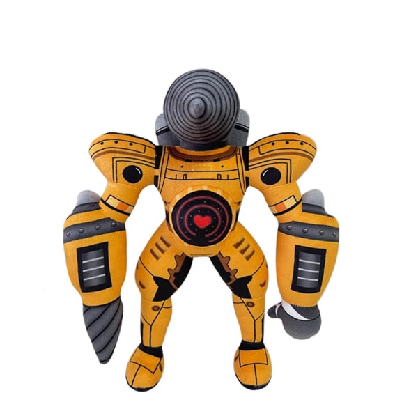 2023 Skibidi Toalettplysch, 11\" Titan Drill Man Plushie Leksak för Spelfans Present [DB] Yellow