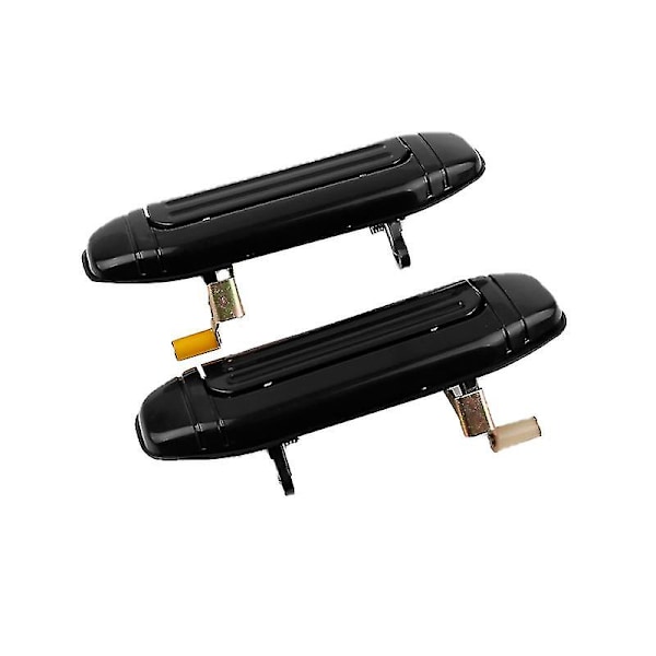 2 stk Bakdørhåndtak til bil for Montero Pajero V46 V31 V32 V33 1992-2000 [DB] black