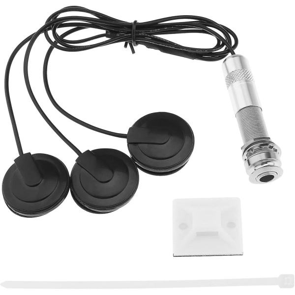 Gitarr Pickup Piezo Pickup Transducer För Gitarr Mandolin Violin Ukulele Sträng Musikinstrument Ersättningstillbehör