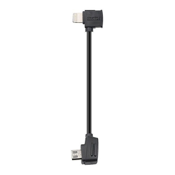 Startrc 10cm Lightning till Micro USB Converting Connector Datakabel för Dji Mavic Mini / Air, Shark Remote Controller Bra [DB]