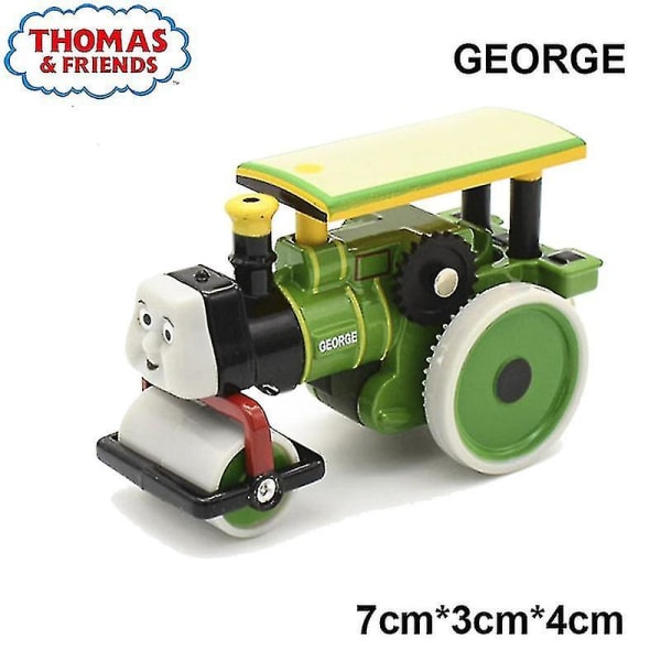 1:43 Thomas And Friends Legering Magnetisk Togbane Lokomotiv Legetøj Toby Emily Petcy Duck Tog Model Børn Dreng Pædagogisk Legetøj Db george