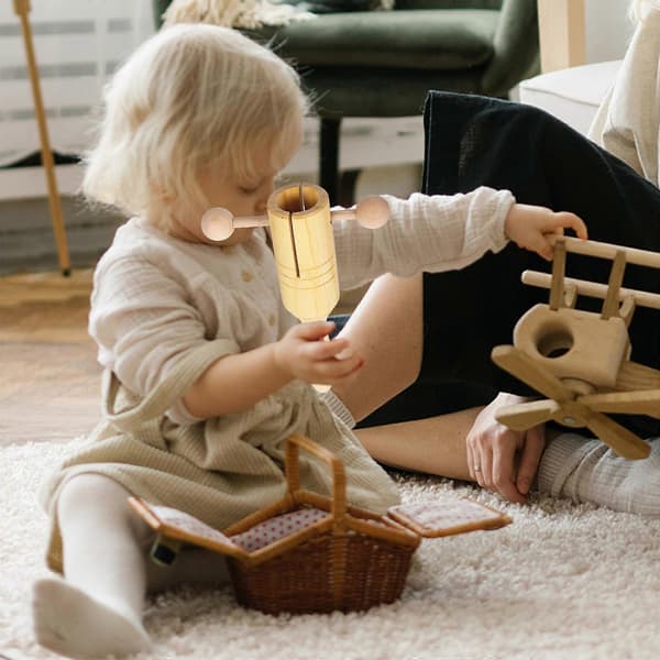Håndbjeller for lek 2 stk. treperkusjon pedagogiske instrumenter