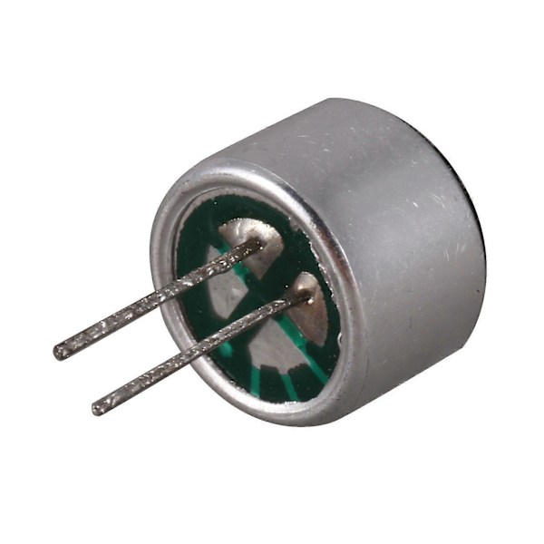 30 stk. 9,7 mm x 7 mm 2-pinners mikrofonkapsel elektret kondensator minitelefon [db]