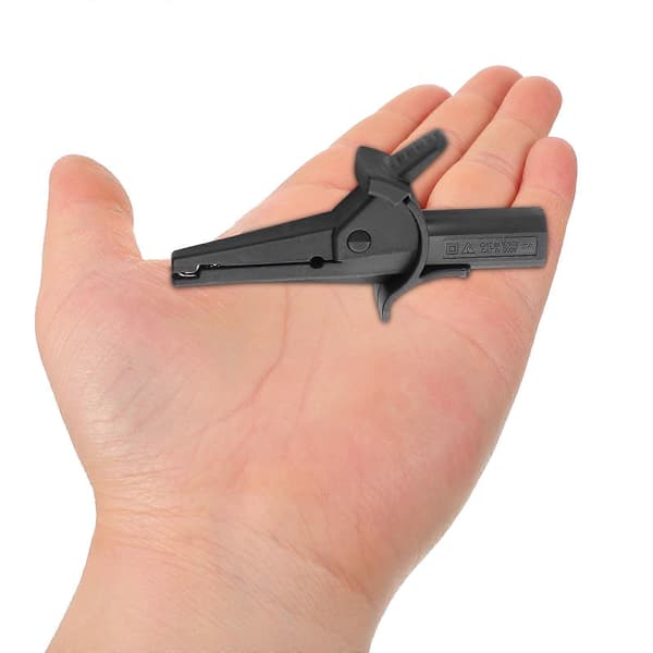 Klämtest Elektriska Projekt Batteritestning Spänningstestning Nylon Koppar 9,8*5cm Hobbyister 1Set[DB]