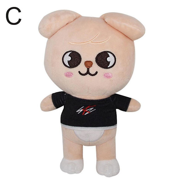 Skzoo - Stray Kids 20cm nukke, pehmolelu, Chan Leebit Dwaekki Jiniret Han Quokka, faneille, söpö lahja [DB] C