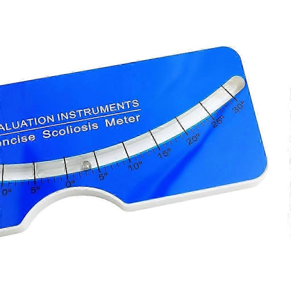 Scoliometer 0-30 Skolios Testmätare för Medicinsk Utvärdering Diagnos av Rygg- och Ryggradsskolios hos Vuxna Barn [db]