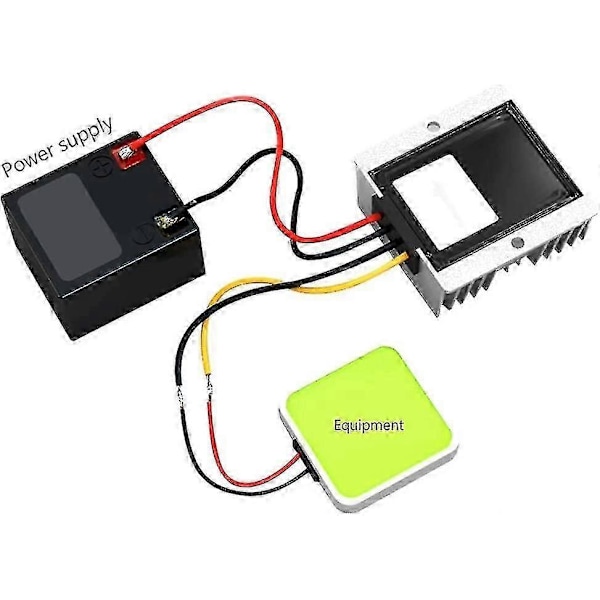 Bn-step DC/DC-muunnin 24 V - 12 V 30 A 360 W Jännitteenalennin, Virtalähde Tr [db]