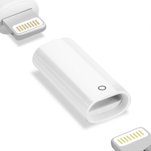 Pencil Lightning 8Pin Kabel Ladeadapter for iPad Pro Hunn til Hunn Kobling Forlenger [Db]