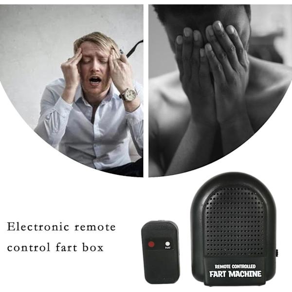 Fjertmaskin med fjernkontroll, Nyhet Fjernkontroll Fart Box Fart Toy, Morsom Fart Sound Machine, Fart Machines [db]