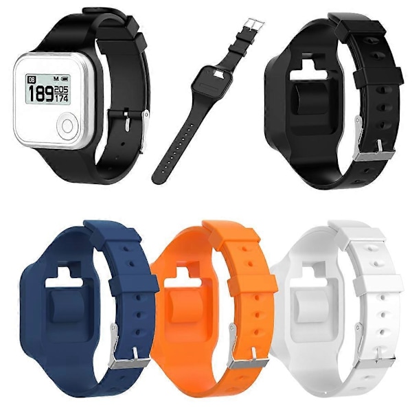 Vaihto silikoni säädettävä rannekello Golf Buddy Voice 2 GPS [DB] Blue