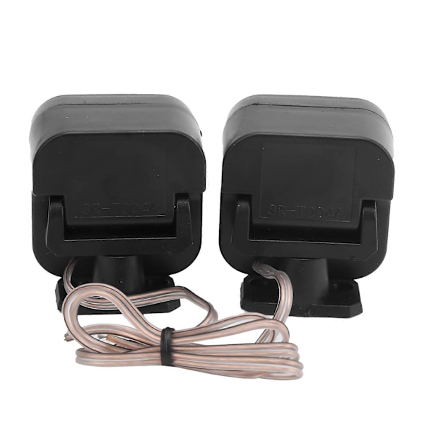 2 stk 500W Høy Effekt Stereo Høytaler med 4 stk Monterings skruer Bil Lyd System Universal [DB]