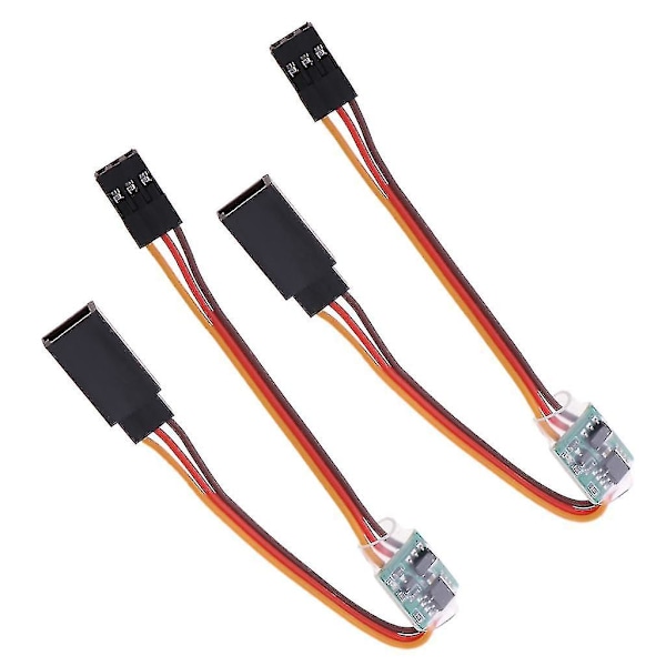 2 kpl Rc Servo -signaalin kääntäjä pyörimisinvertteri Jr Futaba -lentokoneelle [db]