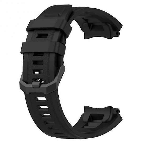 Silikonarmband för AMAZFIT T-Rex 2 Officiellt Ersättningsarmband med Verktyg för Huami Amazfit T-Rex2 Officiellt Ersättningsarmband [DB] Black2317