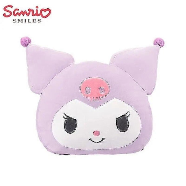 Sanrio Kuromi Plussityyny Cinnamoroll Piirretty Pehmeä Sohvapyörylä Ihastuttava Auton Heittotyyny Anime Pelikissen Tyttölahja K db 45cm4