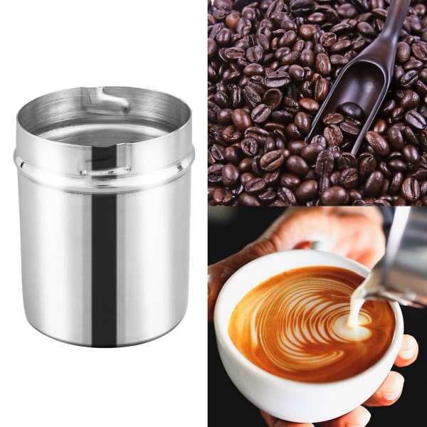Ruostumattomasta teräksestä valmistetun kahvin annostelukupin jauheen syöttölaitteen osa 58 mm espressokoneen annostelukuppiin 58 mm