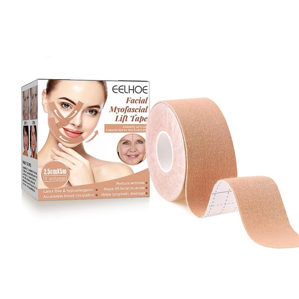 Kinesiologi Tape For Face V Line Neck Eyes Lifting Wrinkle Remover Sticker Tape