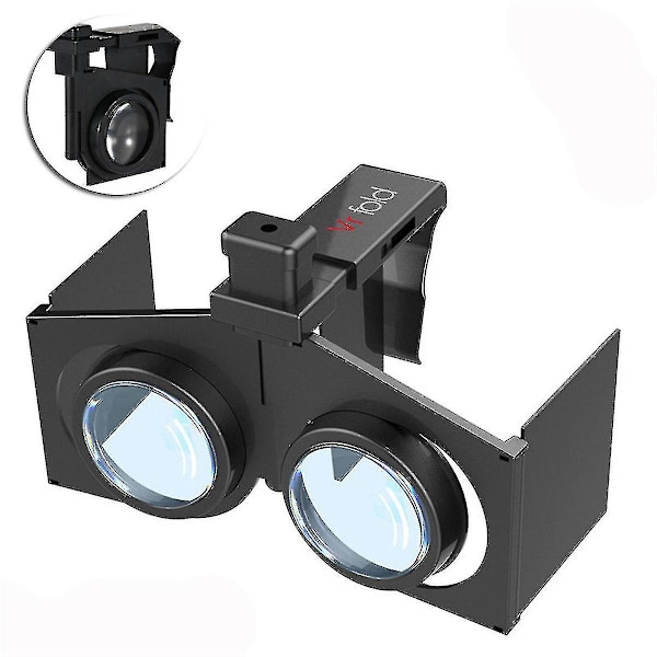 Nopea toimitus Kannettava Taittuva Virtuaalitodellisuus Säädettävä Elokuvapeli 3d Vr-Lasit Puhelimeen {DB}