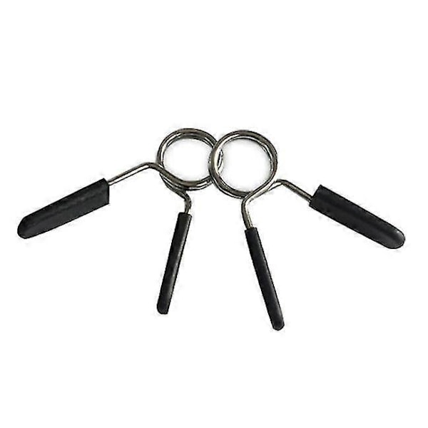 DB 2 stk. 25 mm vektstang Gym Vektstang Hantel Lås Klemme Fjærkrage Klips A