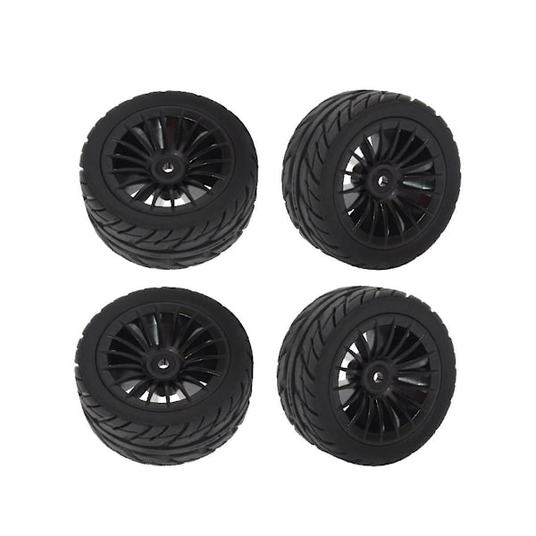 4 st gummibilar däck hjul för Sg1603 Sg1604 Sg 1603 Ud1601 Ud1602 Ud1603 Ud1604 1/16 Rc bil Upgr
