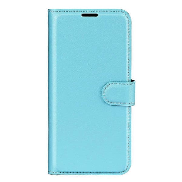 Läderfodral med Litchi-textur för Xiaomi 15 [DB] Blue