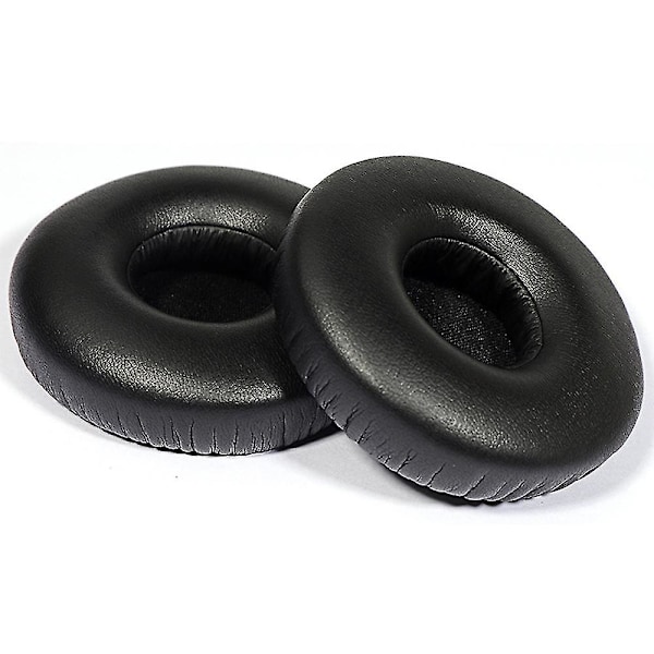 1 par til Jabra Revo trådløse on-ear-hovedtelefoner, almindelige proteinlæder ørepuder, reservedele {DB Black