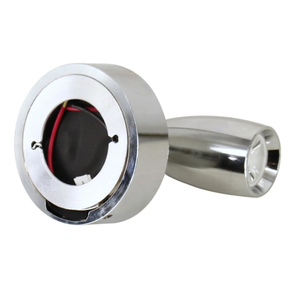 DC 12V / 24V RV Læselys Spotlight til Autocamper Yacht Truck Kabine [DB] silver 4.65x 2.56 inch