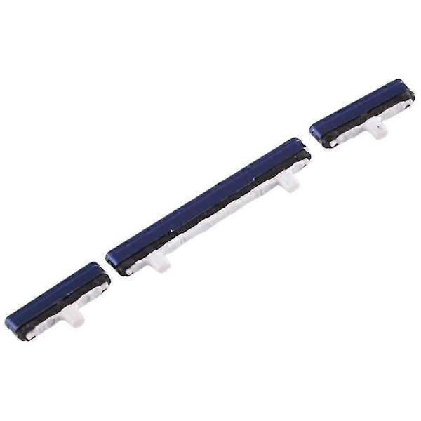 For Samsung Galaxy Note9 N960 3 stk./sett OEM Strøm På/Av og Volum Sideknapper [db] Blue Samsung Galaxy Note9 N960