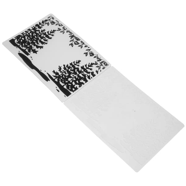 3 stk. pregemapper plastmaler for kort til scrapbooking og laging av kreative maler[DB]