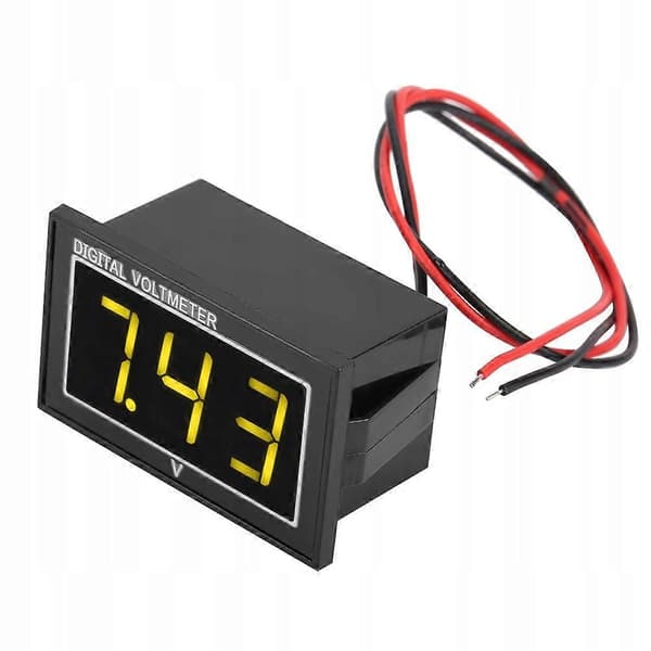 Yleismallin paneelimittari DC2,5-30V LED [DB]