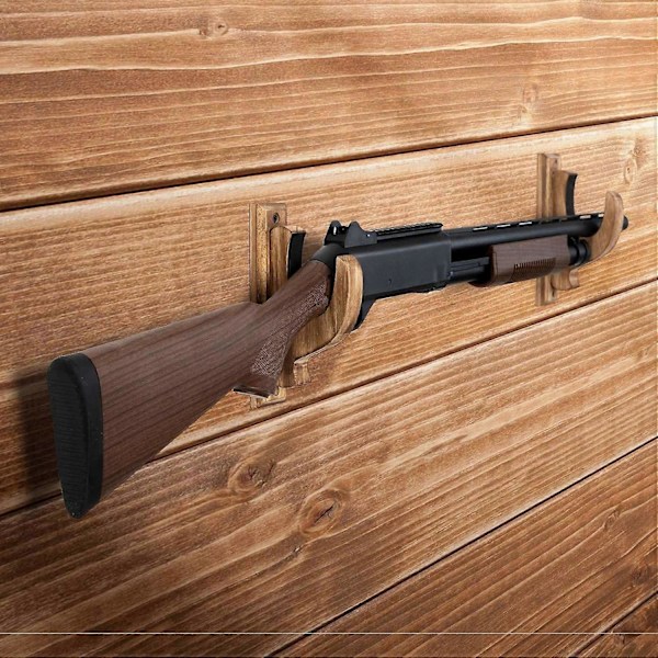 Våpenstativ Tre Hagle Rifle Veggfeste Holder Display Stativ db