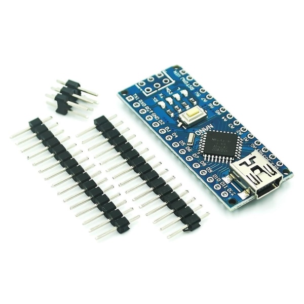Arduino Ch340 USB-ohjain 16mhz Atmega328p (Mini USB -hitsaus) Nano Mini / Type-c / Micro Usb -yhteensopiva punainen ohjain Bootloaderilla