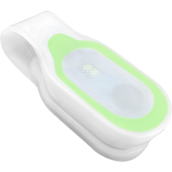 Ledbara bärbara lampor för sjuksköterskor med handsfree magnetklämma, för vandringshundar som går springande läkare [DB] Green