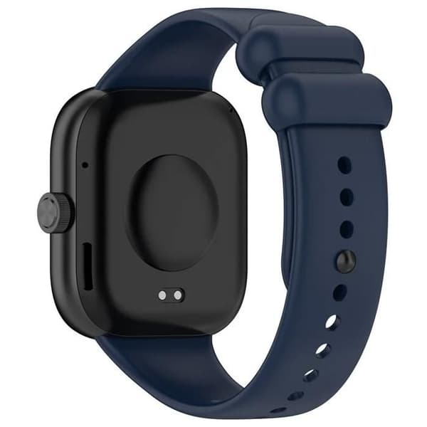 Armbånd til Xiaomi Redmi Watch 4 / Mi 8 Pro, silikone urrem med sort spænde[DB]