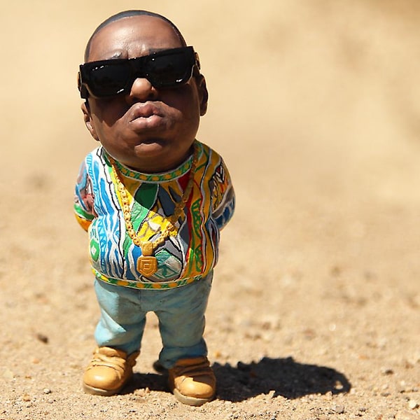 Tupac Rapper Figur Hip Hop Star Guy 2 Pac Snoop Dogg Figurine Leksak Cool Stuff Figurer Samling Modell Kreativ Dockstaty Present db A About 10cm-11.5cm